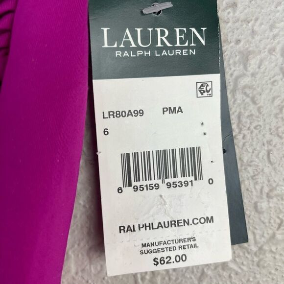 NWT Lauren Ralph Lauren Matching Tankini and Bottoms Size 16 - Picture 7 of 7